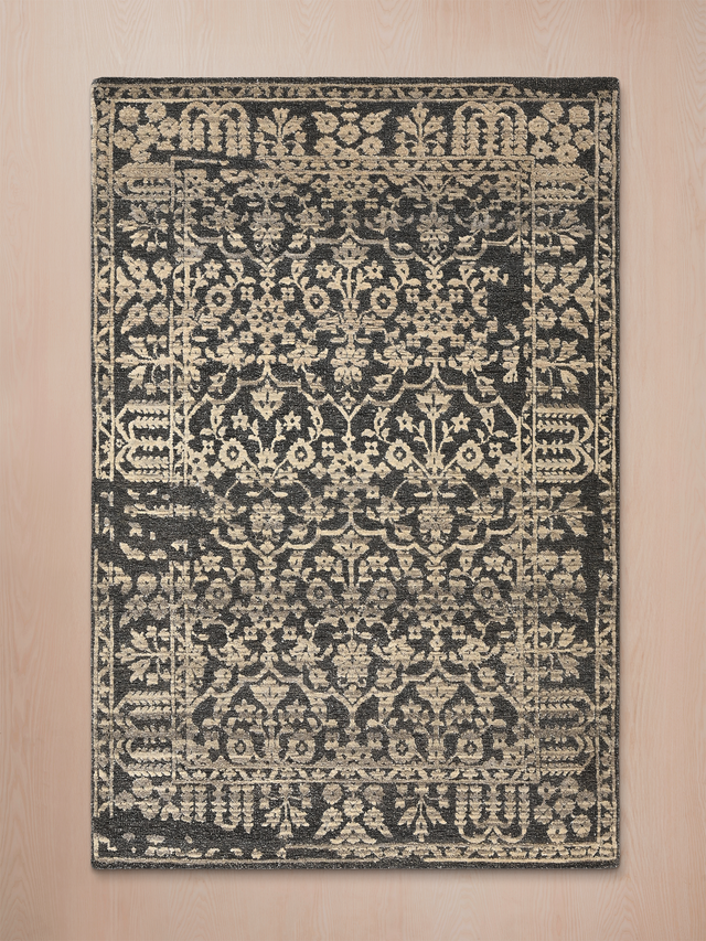 Nazneen Hand-knotted Wool-Silk Rug