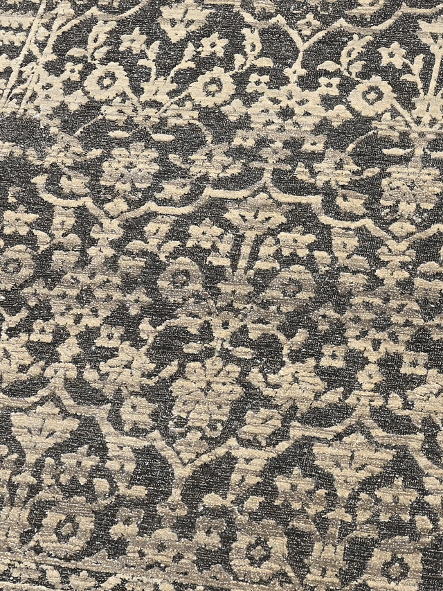 Nazneen Hand-knotted Wool-Silk Rug