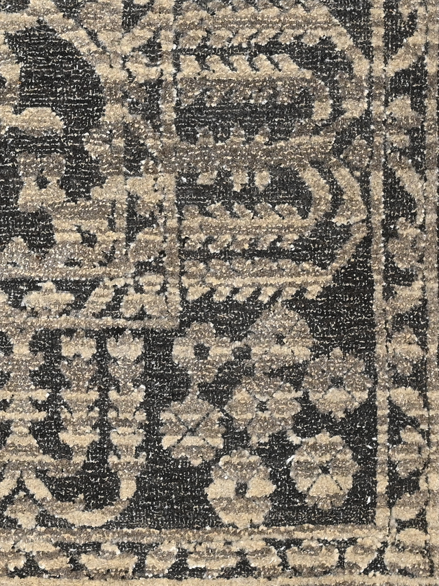 Nazneen Hand-knotted Wool-Silk Rug