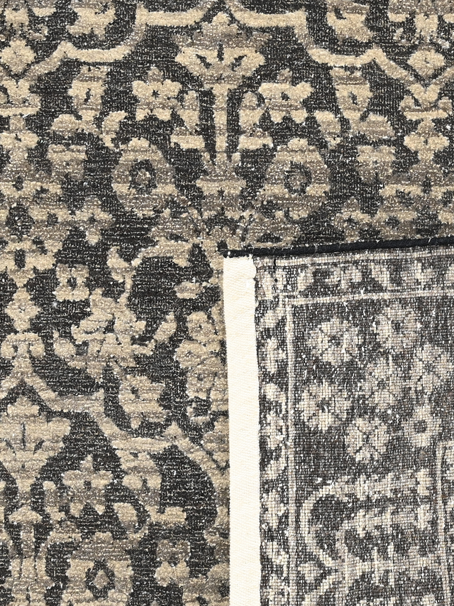 Nazneen Hand-knotted Wool-Silk Rug