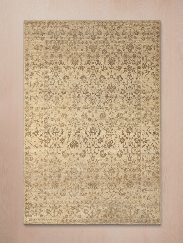 Mahtab Hand-knotted Wool-Silk Rug