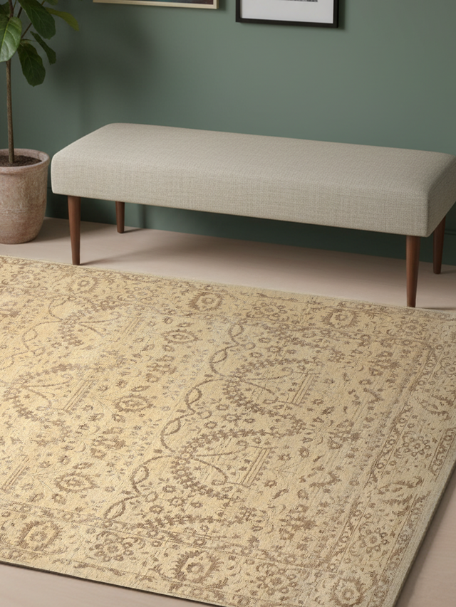 Royan Hand-knotted Wool-Silk Rug