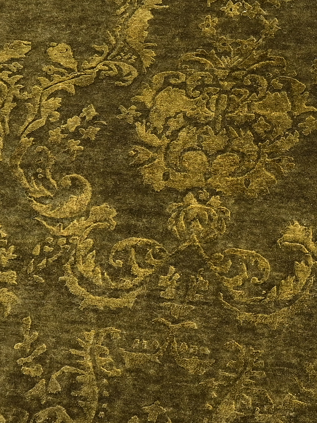 Nomadic Hand-knotted Wool & Silk Rug
