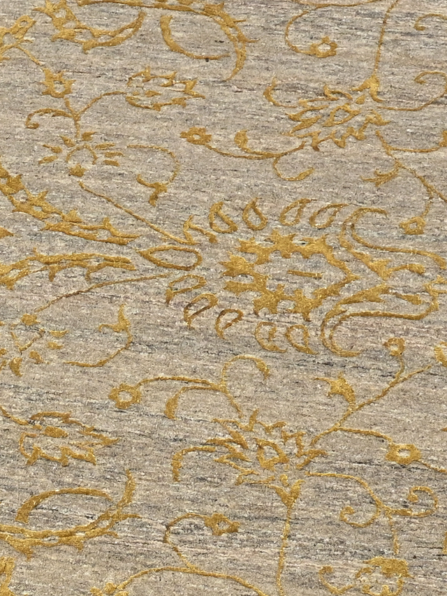 Erbe Hand-knotted Wool & Silk Rug