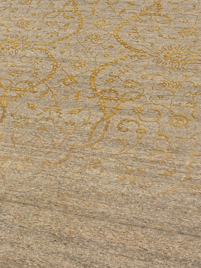 Erbe Hand-knotted Wool & Silk Rug