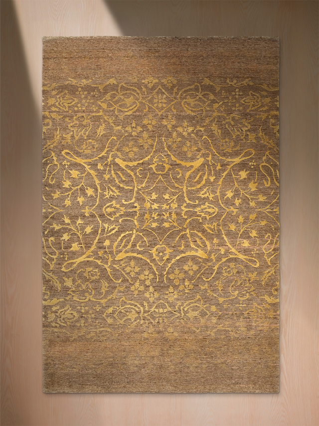 Gulnar Hand-knotted Wool & Silk Rug