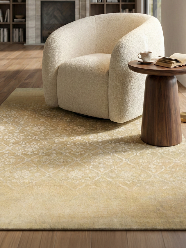 Acar Hand-knotted Wool & Silk Rug