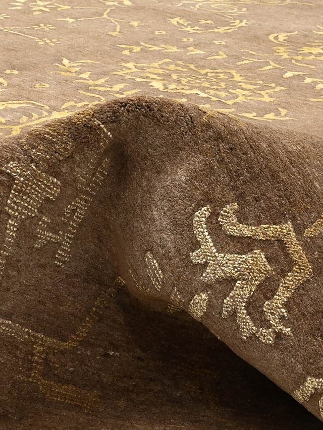 Unnati Hand-knotted Wool & Silk Rug