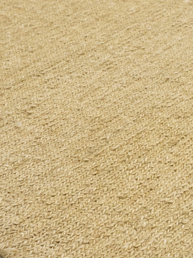 Dugald Soumak Weave Hand-woven Wool Rug - Beige