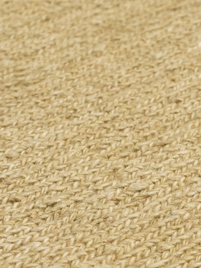 Dugald Soumak Weave Hand-woven Wool Rug - Beige