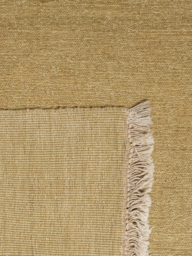 Dugald Soumak Weave Hand-woven Wool Rug - Beige