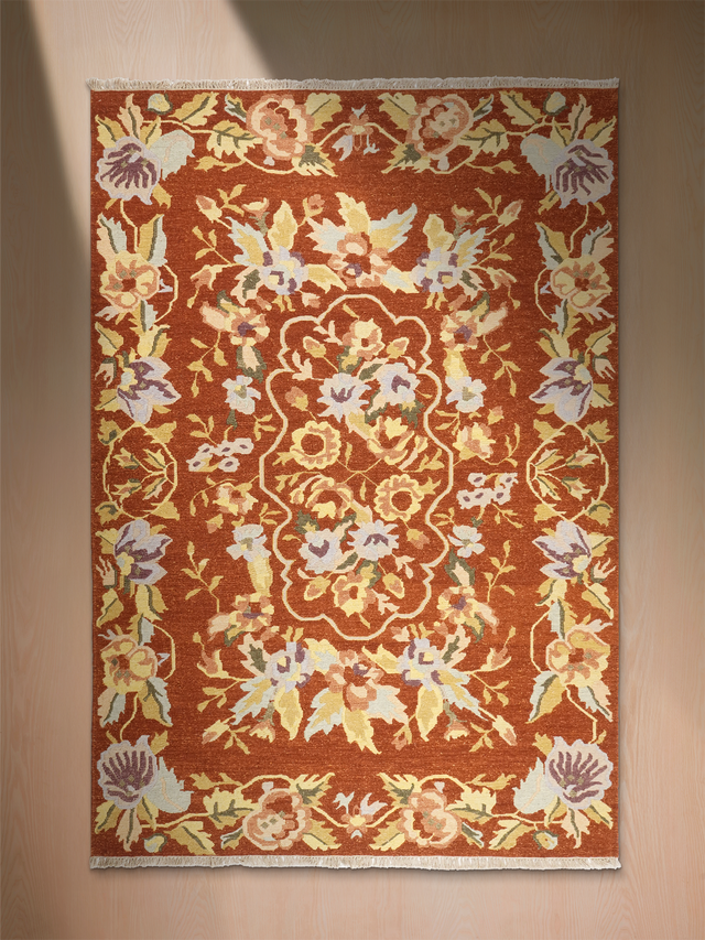 Larissa Soumak Weave Hand-woven Wool Rug