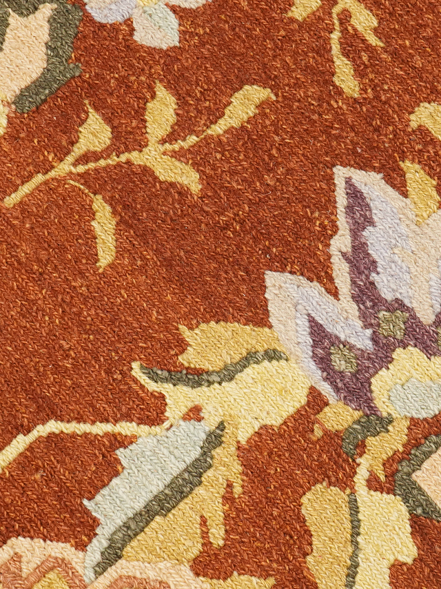 Larissa Soumak Weave Hand-woven Wool Rug