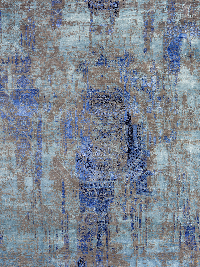 Sadie Hand-knotted Bamboo Silk & Wool Rug