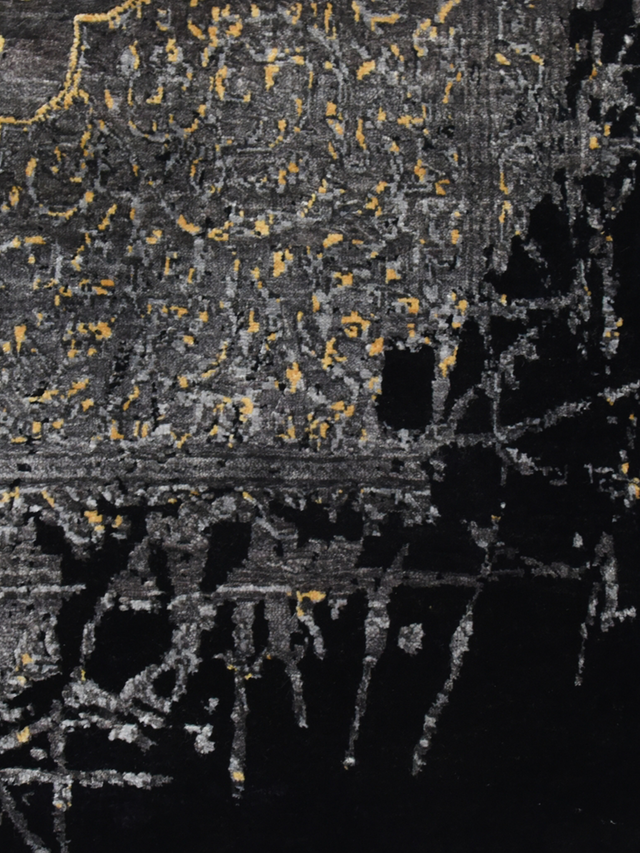 Nauheed Hand-knotted Bamboo Silk & Wool Rug