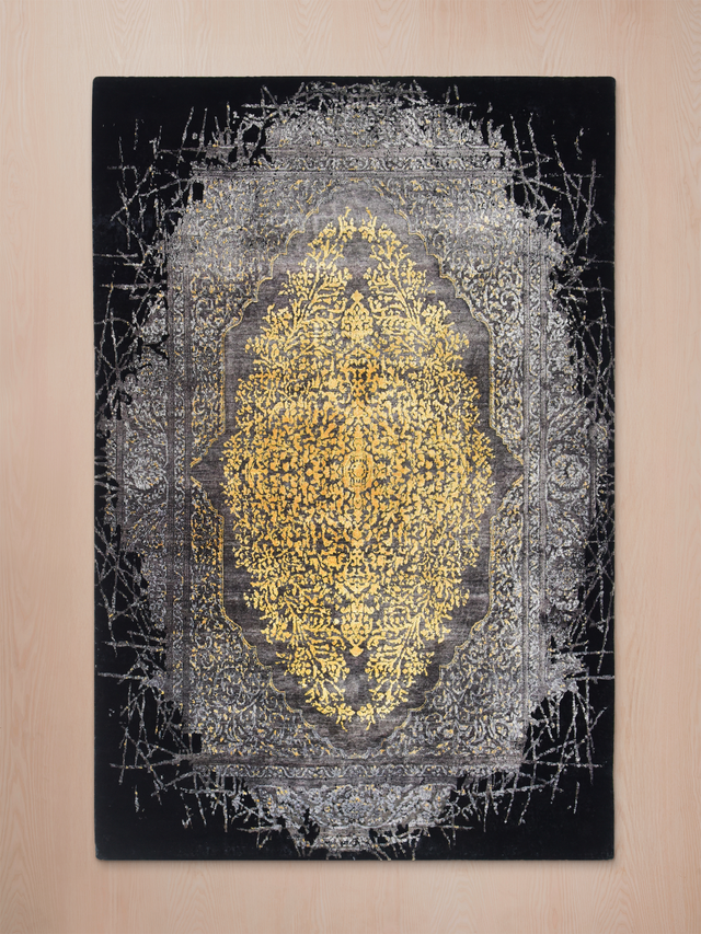 Nauheed Hand-knotted Bamboo Silk & Wool Rug