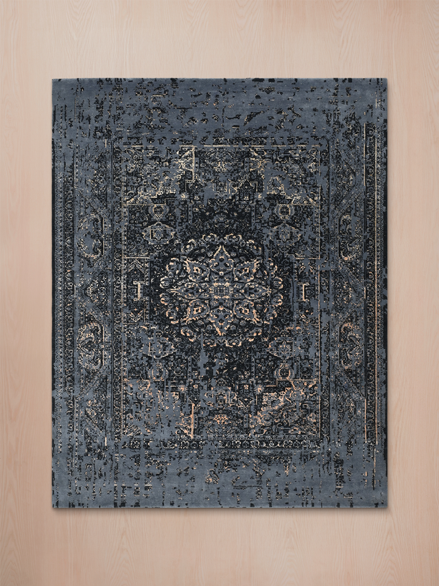 Orvyn Hand-knotted Wool & Bamboo Silk Rug