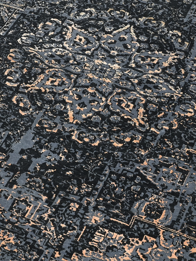 Orvyn Hand-knotted Wool & Bamboo Silk Rug