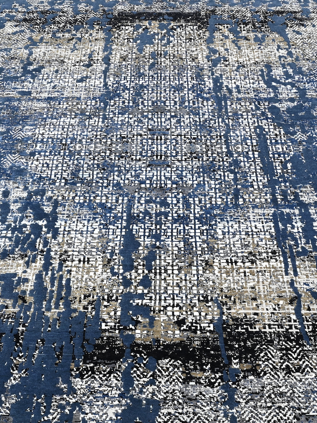 Seran Hand-knotted Wool & Bamboo Silk Rug
