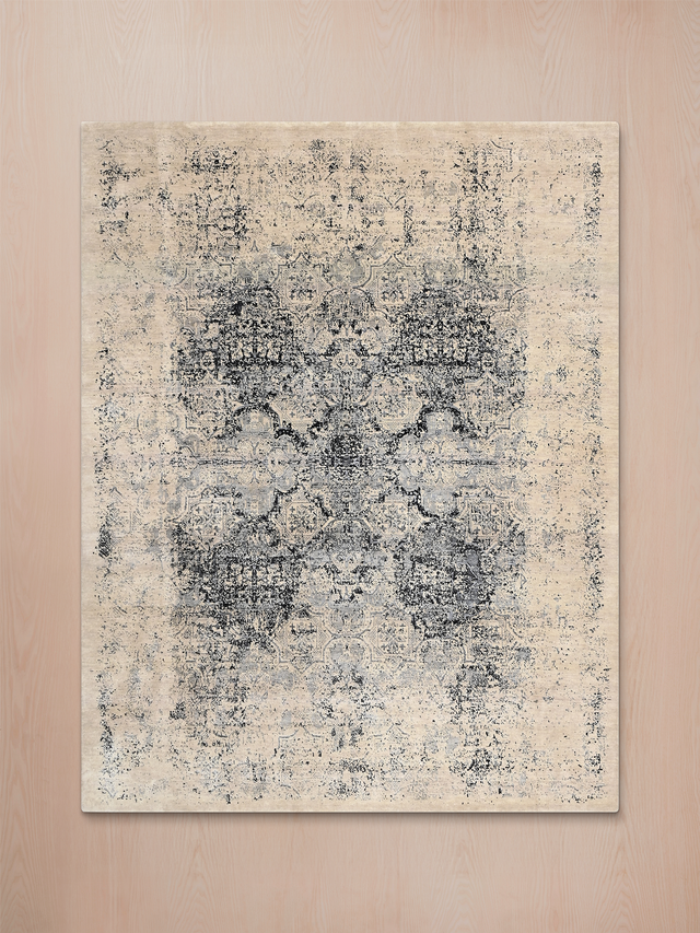 Branor Hand-knotted Wool & Bamboo Silk Rug