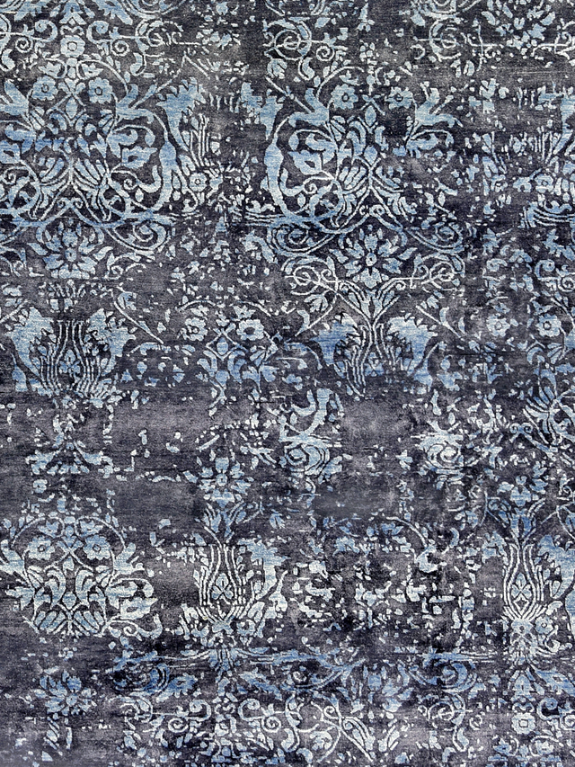 Dorren Hand-knotted Wool & Bamboo Silk Rug