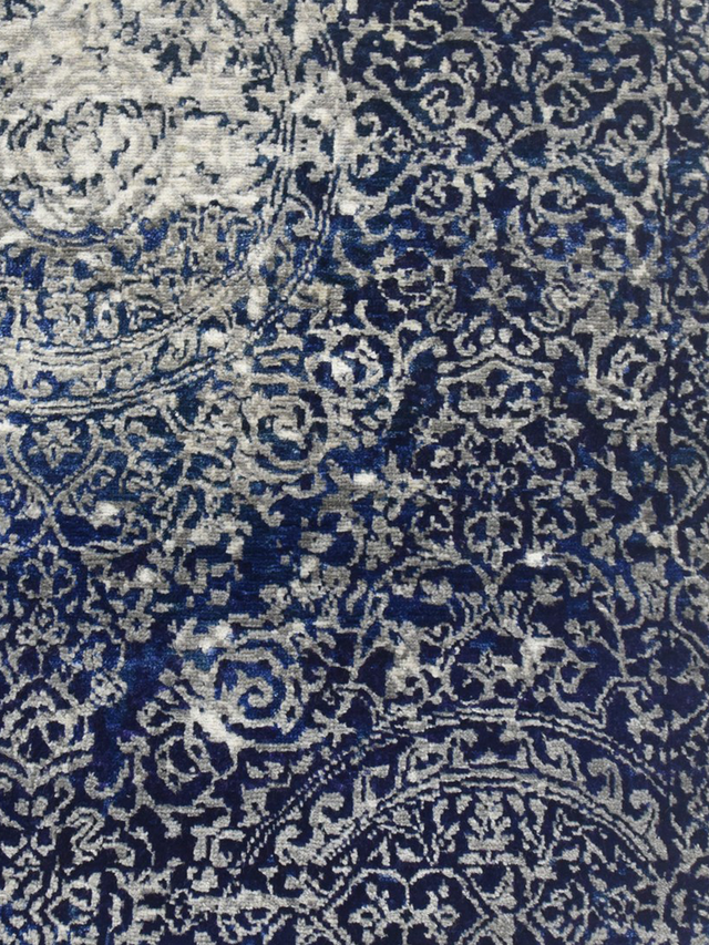 Rylen Hand-knotted Wool & Bamboo Silk Rug
