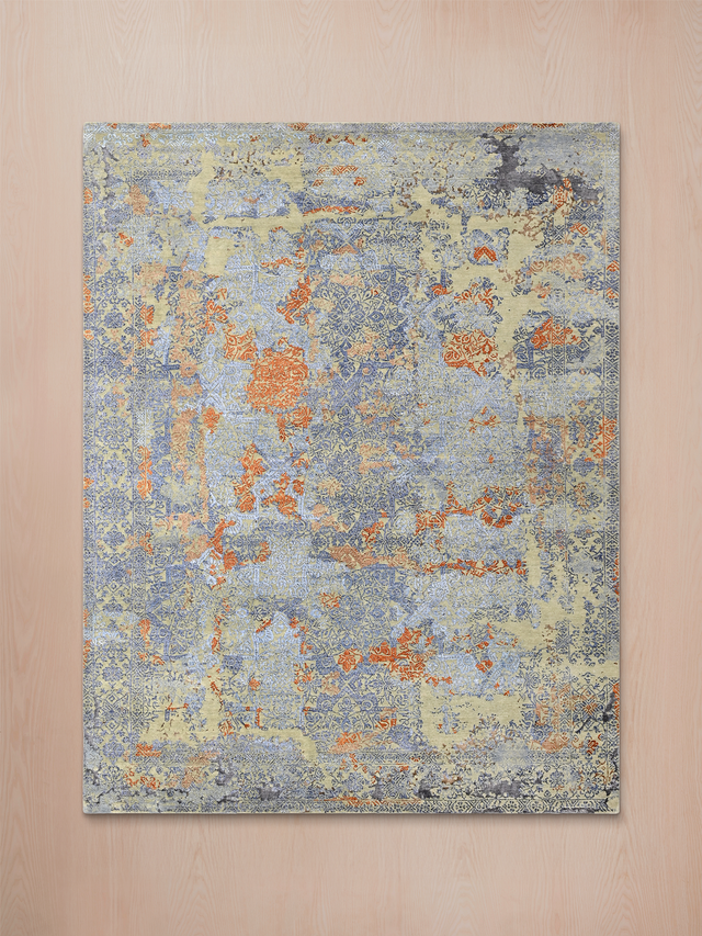 Kairo Hand-knotted Wool & Bamboo Silk Rug