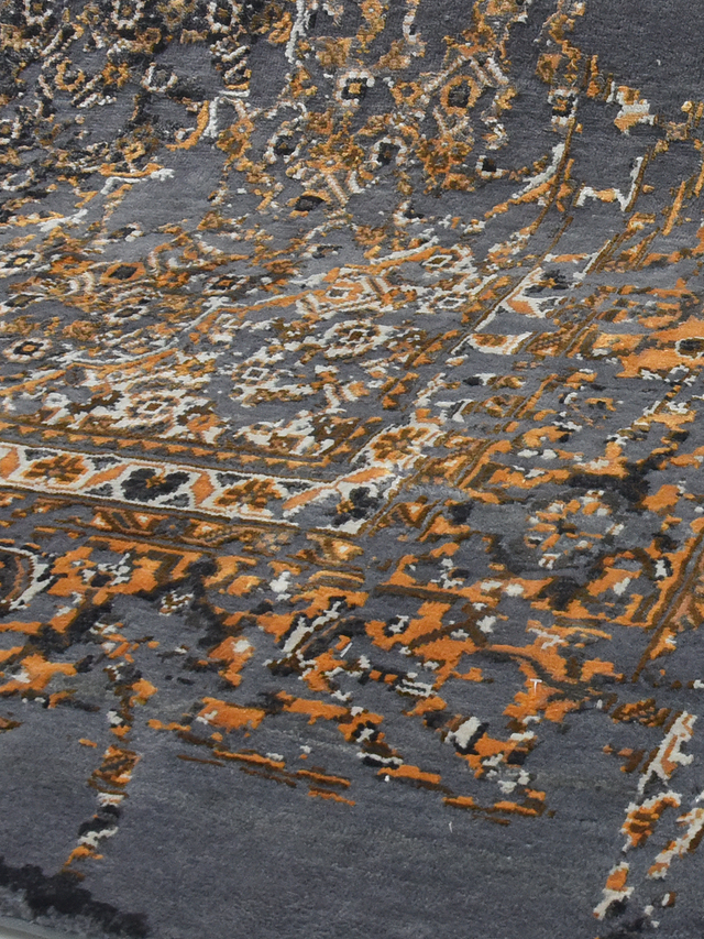 Selka Hand-knotted Wool & Bamboo Silk Rug