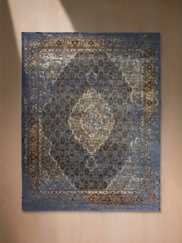 Selka Hand-knotted Wool & Bamboo Silk Rug