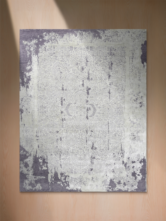 Orlen Hand-knotted Wool & Bamboo Silk Rug