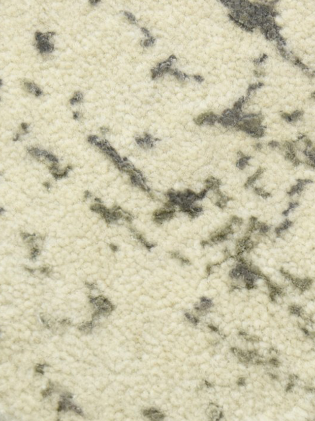 Laar Wool & Bamboo Silk Hand-Knotted Rug - Cream