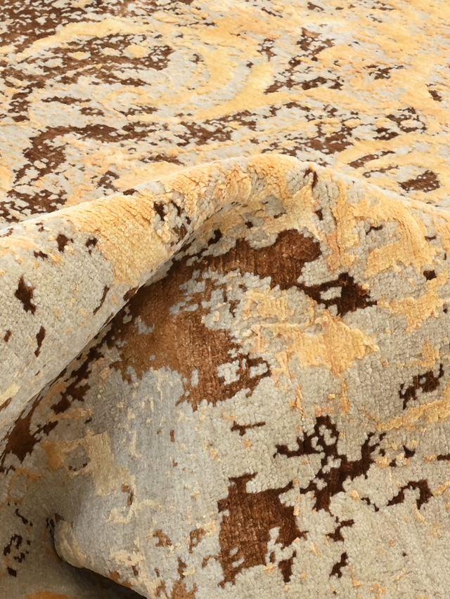 Solan Hand-knotted Wool & Bamboo Silk Rug