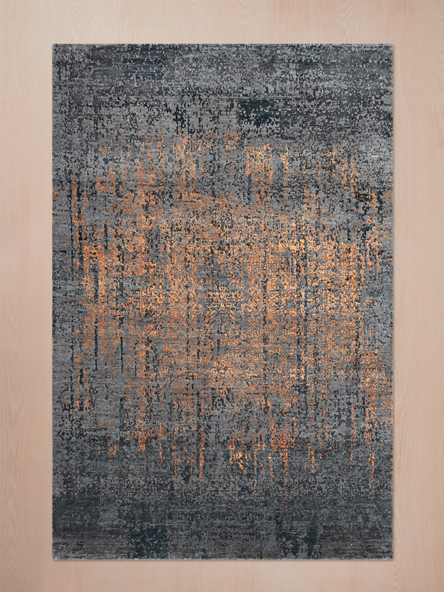 Kaedor Hand-knotted Wool & Bamboo Silk Rug