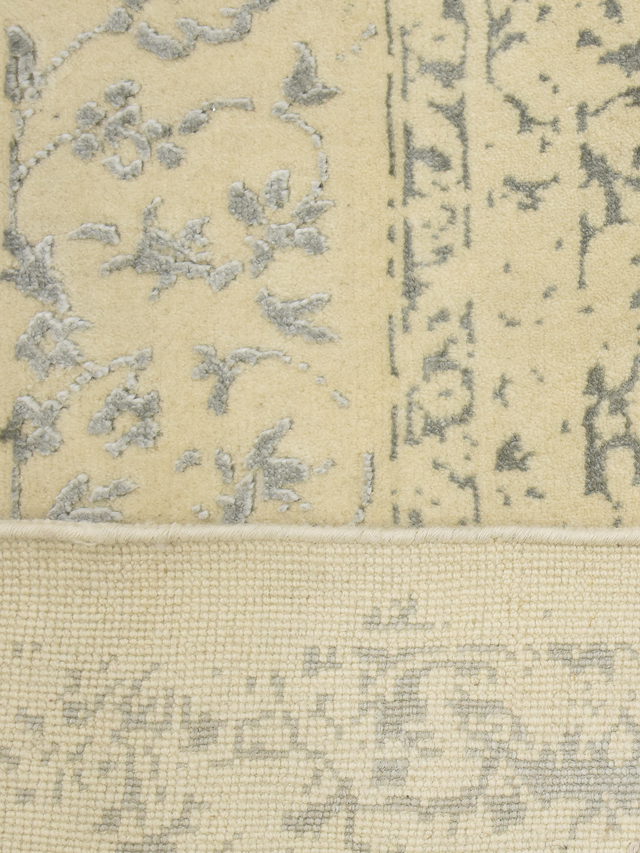 Kavi Wool & Bamboo Silk Hand-Knotted Rug - Beige