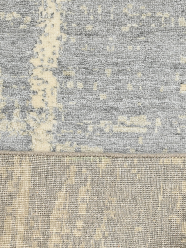 Orellan Hand-Knotted Wool & Bamboo Silk Rug - Beige