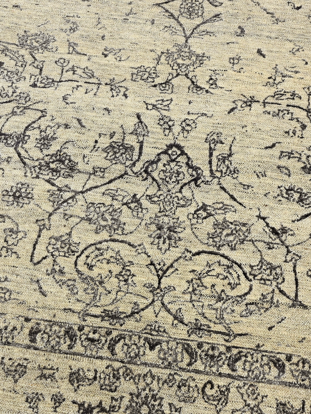 Veda Wool & Bamboo Silk Hand-Knotted Rug