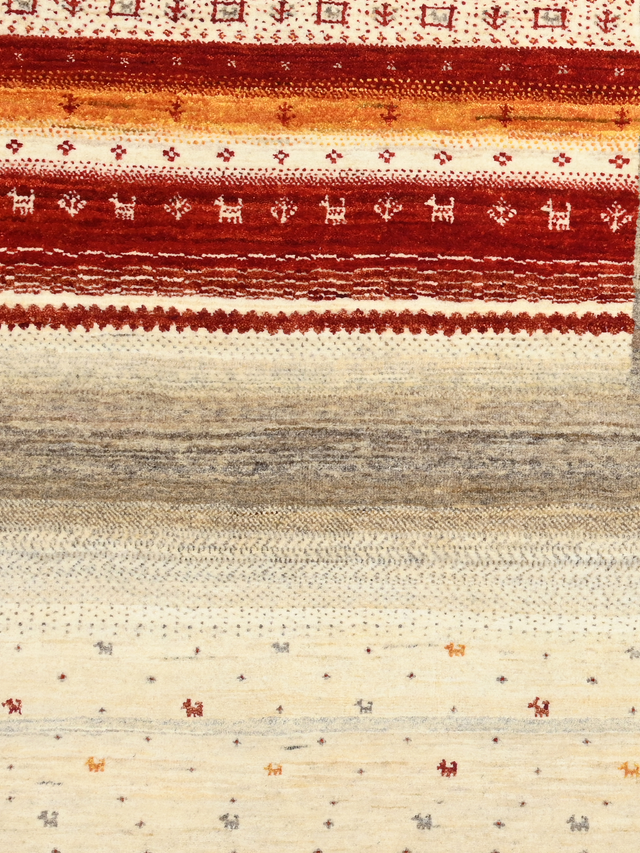 Kamak Hand-Knotted Wool Rug – Multi