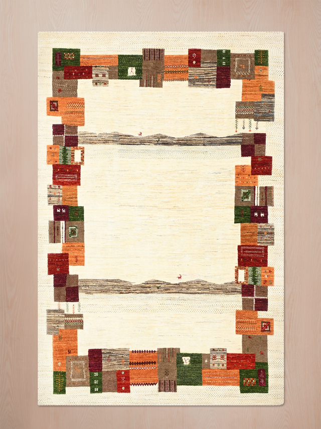 Zoran Hand-Knotted Wool Rug – Off-White