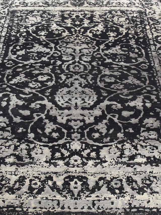 Mavik Hand-knotted Wool & Bamboo Silk Rug