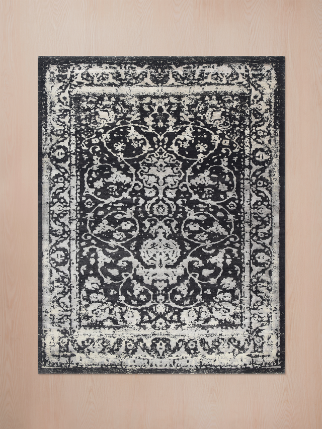 Mavik Hand-knotted Wool & Bamboo Silk Rug