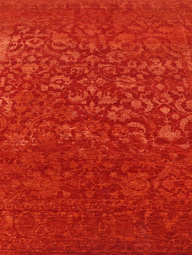 Tessara Hand-knotted Wool & Bamboo Silk Rug