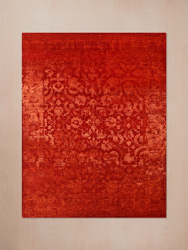 Tessara Hand-knotted Wool & Bamboo Silk Rug