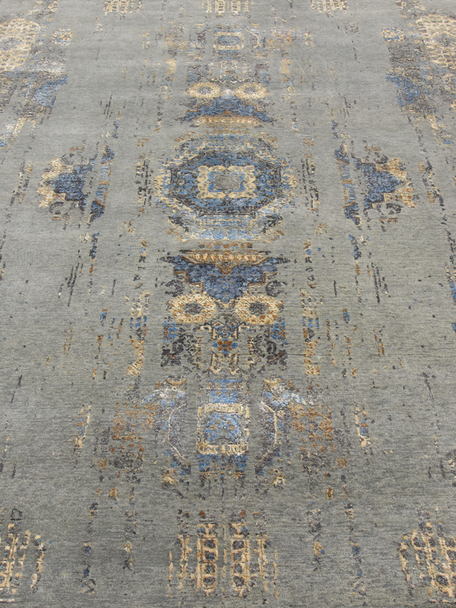 Ossian Hand-knotted Wool & Bamboo Silk Rug