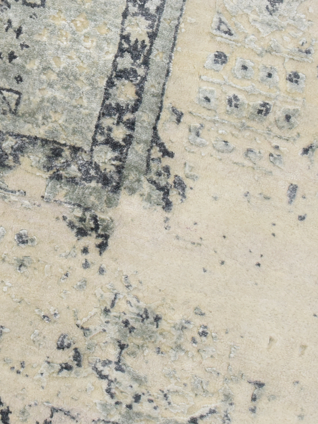 Toor Wool & Bamboo Silk Hand-Knotted Rug