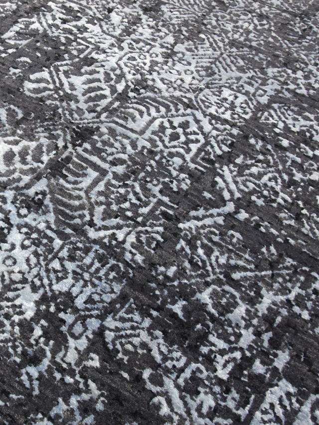 Ruvan Hand-knotted Wool & Bamboo Silk Rug