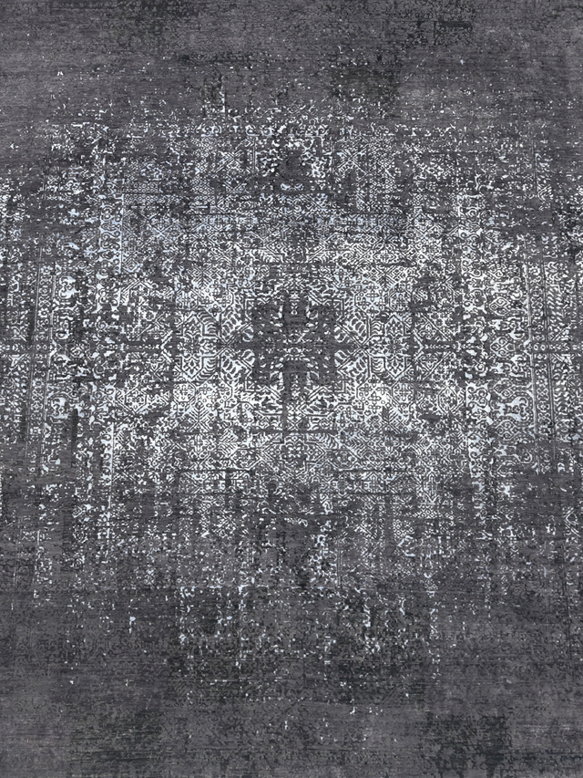 Ruvan Hand-knotted Wool & Bamboo Silk Rug