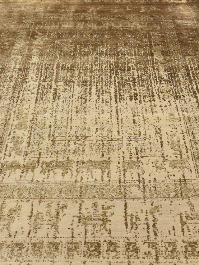 Tindra Hand-knotted Wool & Bamboo Silk Rug