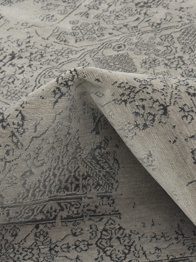Voran Hand-knotted Wool & Bamboo Silk Rug