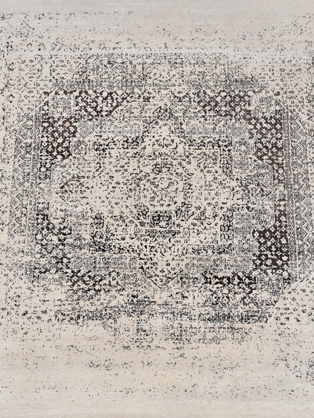 Mezra Hand-knotted Wool & Bamboo Silk Rug