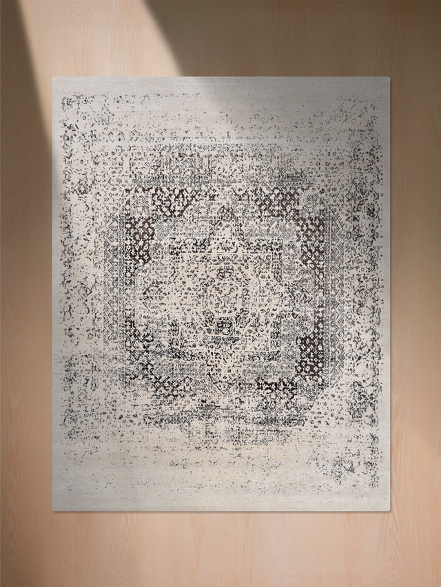 Mezra Hand-knotted Wool & Bamboo Silk Rug